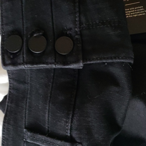 NWT Ann Taylor Skinny Sculpting High Waisted Black Jeans - Picture 10 of 11